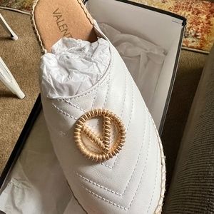 Valentino Espadrille Slides